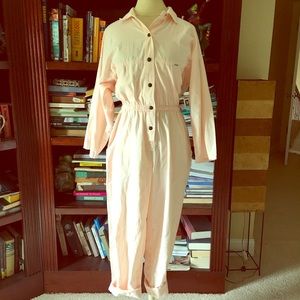 VINTAGE IDEAS PINK JUMPSUIT